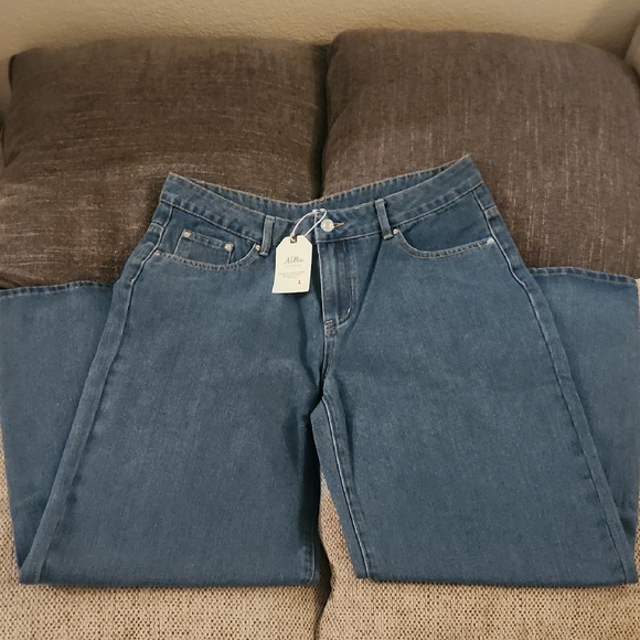 NIMIN Denim - NIMIN Vintage Jeans for Women Mid Rise Straight Wide Leg Denim 🌸🌼